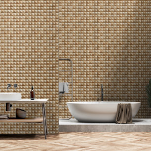 Velvet Terra Mosaic Wallpaper Decor