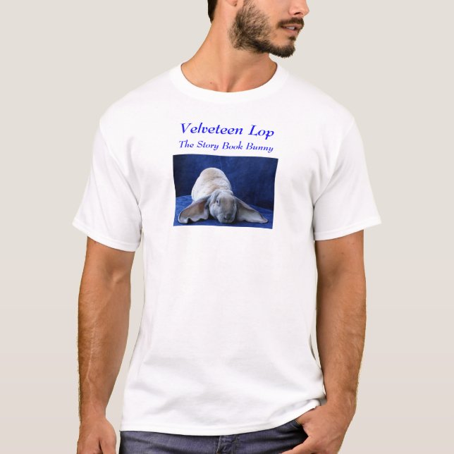 Velveteen Lop, The Story Book Bunny T-Shirt (Front)