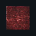 Velvety Henna Damask | Red Distressed Grunge Canvas Print<br><div class="desc">90s Grunge, All Grown Up! Edgy and dramatic gothic-inspired dark velvety baroque damask in deep rich hued palette creates an opulent vintage crushed velvet texture. From the luxurious and sophisticated "Moody Jewel Tones" collection, this novelty modern contemporary mixed medium unisex (yet feminine) abstract effect adds perfect pop of dusky muted,...</div>
