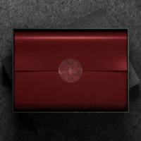 Velvety Henna Damask | Red Distressed Grunge