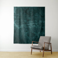 Velvety Teal Damask | Green Grunge Photo Booth