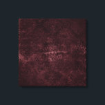 Velvety Wine Damask | Bordeaux Sangria Grunge Glam Canvas Print<br><div class="desc">90s Grunge, All Grown Up! Edgy and dramatic gothic-inspired dark velvety baroque damask in deep rich hued palette creates an opulent vintage crushed velvet texture. From the luxurious and sophisticated "Moody Jewel Tones" collection, this novelty modern contemporary mixed medium unisex (yet feminine) abstract effect adds perfect pop of dusky muted,...</div>