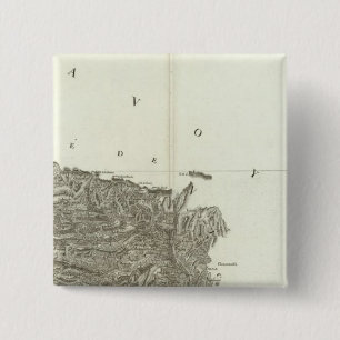 Vence 2 Inch Square Button