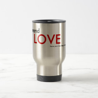 . vend LOVE . coffee mug