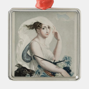 Vendemiaire , first month of Republican Calendar Metal Ornament