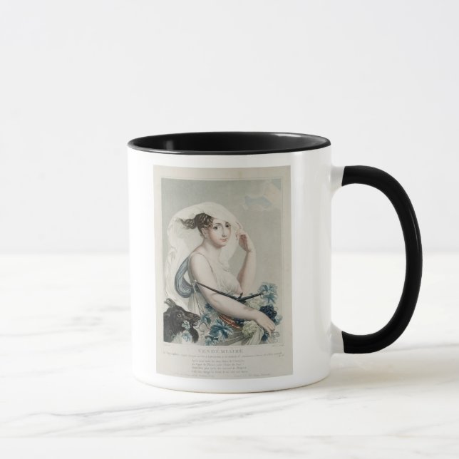 Vendemiaire , first month of Republican Calendar Mug (Right)