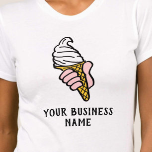 Vendeur de glace vend T-Shirt de glace