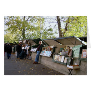 Vendeurs de livre le long de la Seine