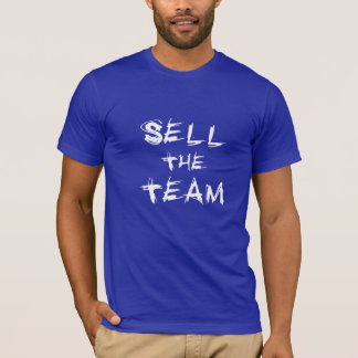 Vendez le T-shirt d'équipe