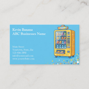 Vending Machine Business Card