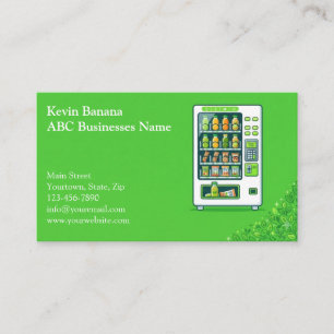 Vending Machine Business Card