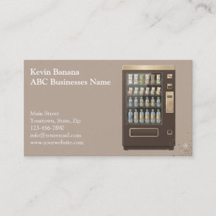 Vending Machine Business Card