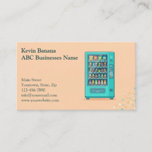 Vending Machine Business Card