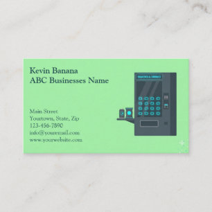 Vending Machine Business Card