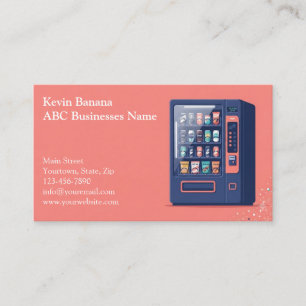Vending Machine Business Card