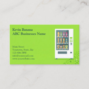 Vending Machine Business Card