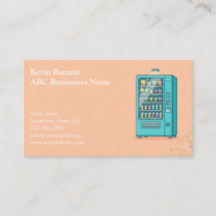 Vending Machine Business Card