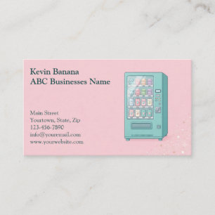 Vending Machine Business Card