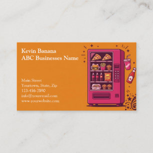 Vending Machine Business Card