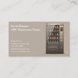 Vending Machine Business Card
