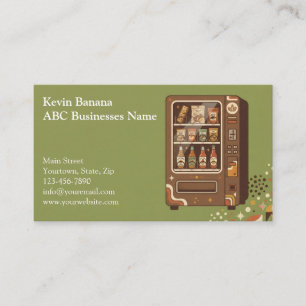 Vending Machine Business Card