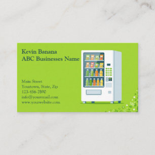 Vending Machine Business Card