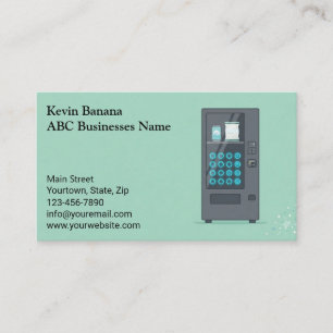 Vending Machine Business Card