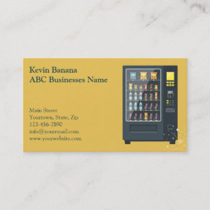 Vending Machine Business Card