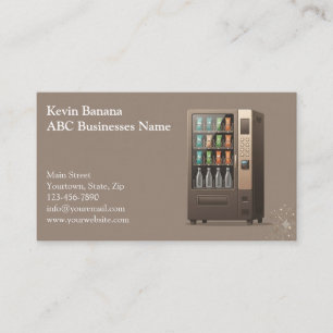 Vending Machine Business Card