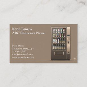 Vending Machine Business Card