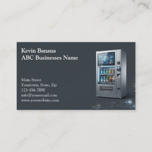 Vending Machine Business Card