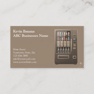 Vending Machine Business Card