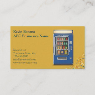 Vending Machine Business Card