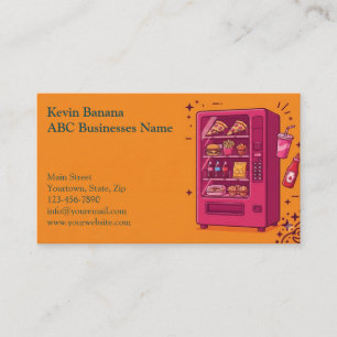 Vending Machine Business Card