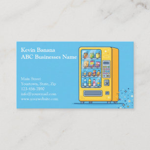 Vending Machine Business Card