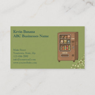 Vending Machine Business Card