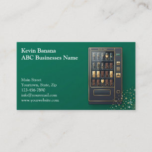 Vending Machine Business Card