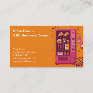 Vending Machine Business Card