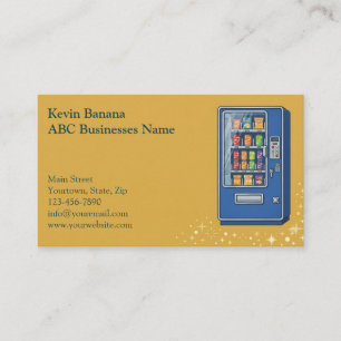 Vending Machine Business Card