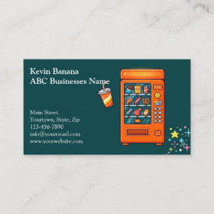 Vending Machine Business Card