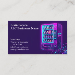 Vending Machine Business Card