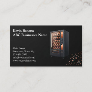 Vending Machine Business Card