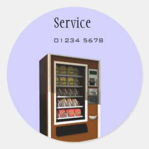 vending machine service tag