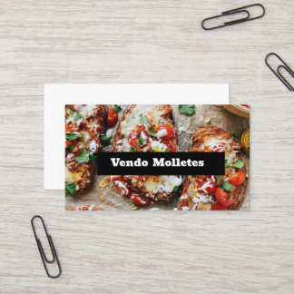 Vendo molletes business card