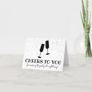 Vendor Thank You Note Card