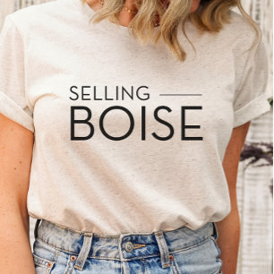Vendre Boise - Vendre Sunset T-Shirt Agents immobi