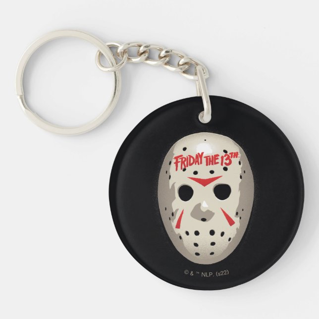 Vendredi 13 | Graphique de masque de hockey (Devant)