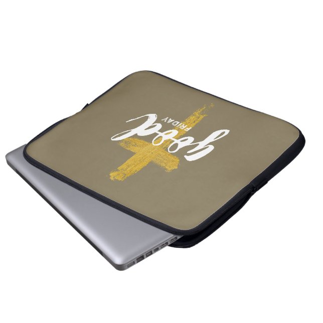 Vendredi saint | Sac à manches d'ordinateur portab (Devant bas)