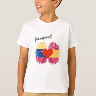 "VenEspañol" - Pride Venezuela and Spain T-Shirt