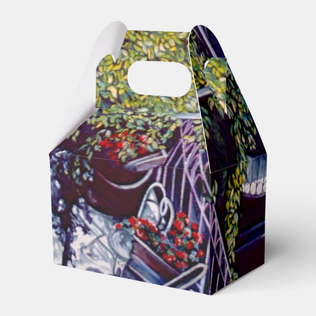 Venetian Aternoon Favor Box (Front Side)